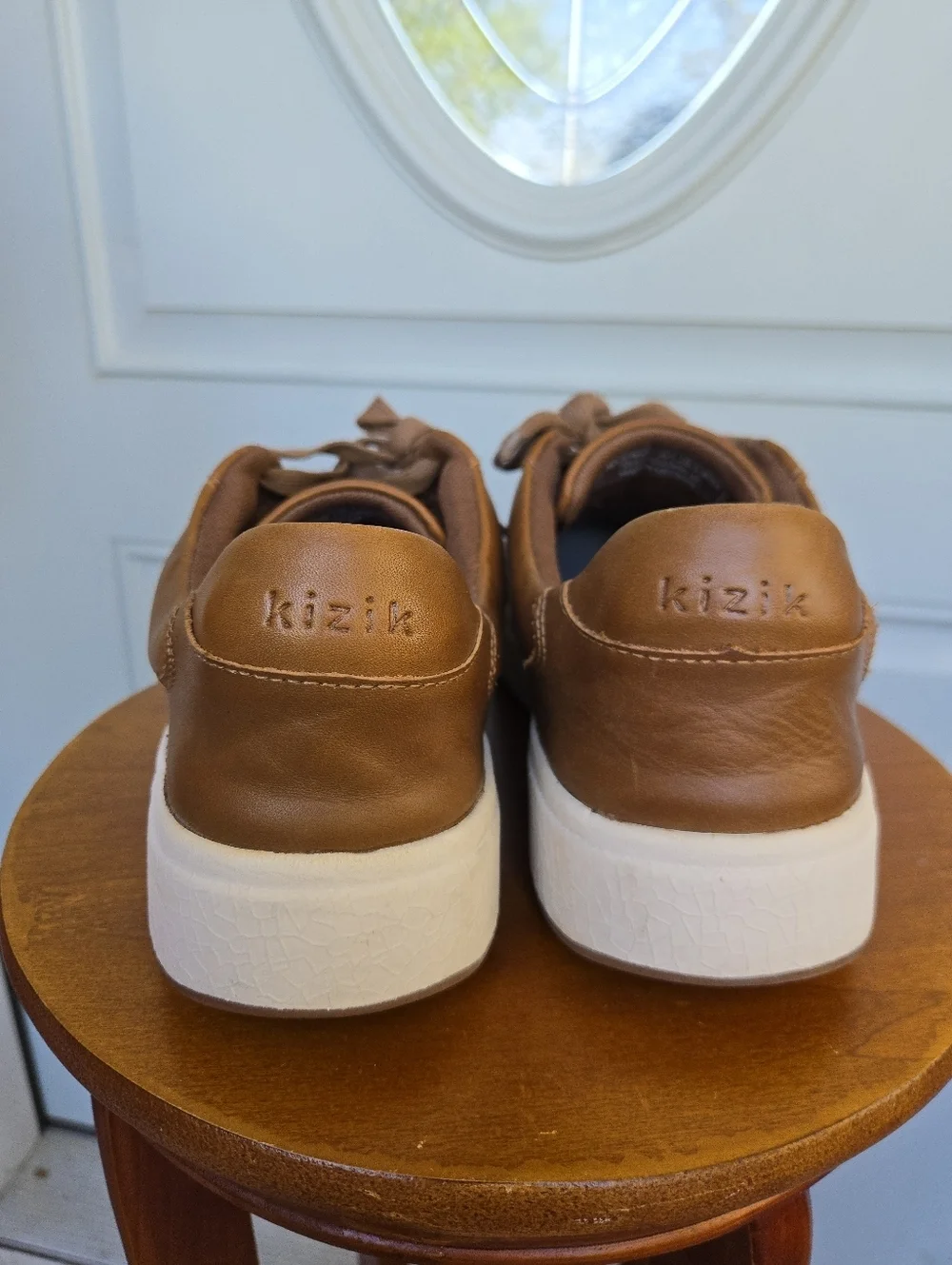 KIZIK Vegas Unisex Leather Sneaker Brown